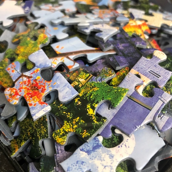 Kodak German Castle 550 piece Puzzle - 1 piece missing - Picture 7 of 10